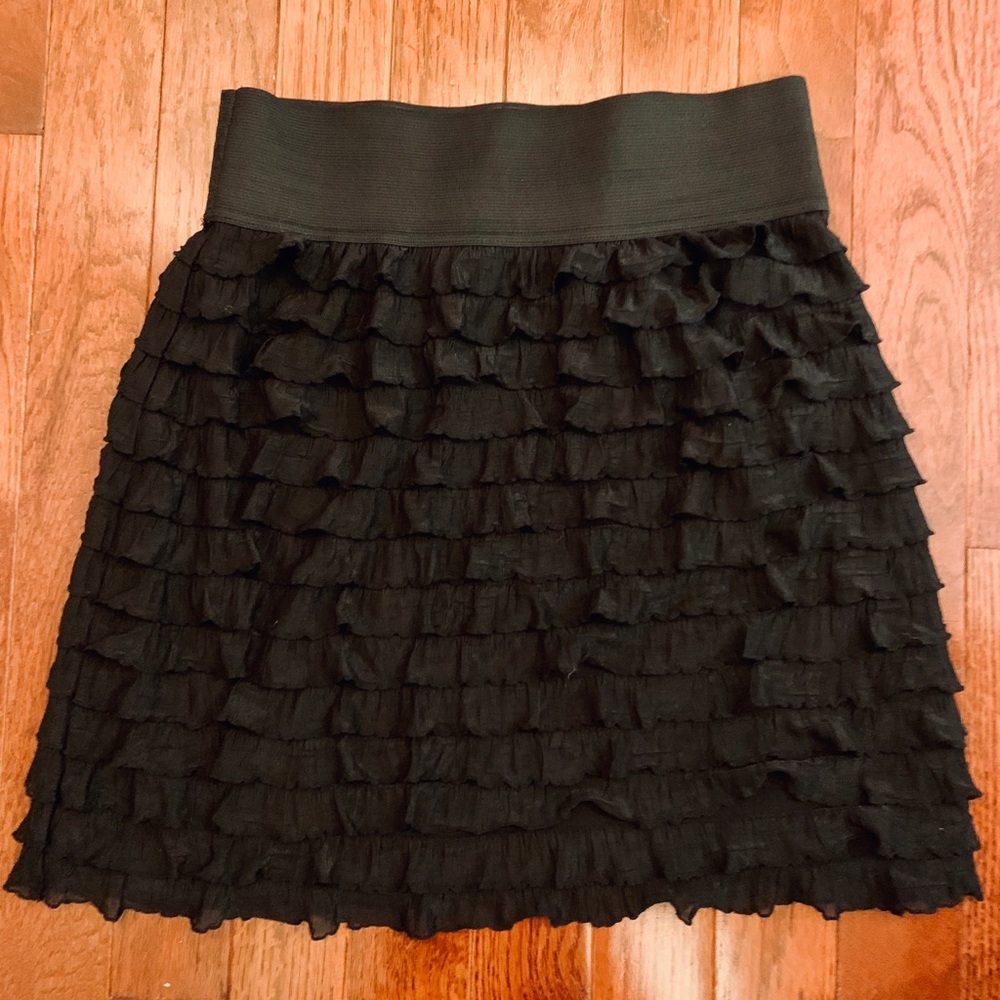 Express black miniskirt